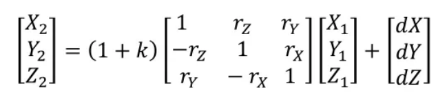 旋轉(zhuǎn)、縮放、平移公式